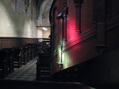 light in red