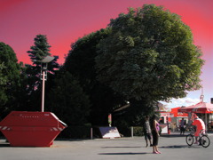 composition red box