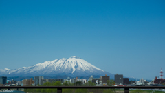 岩手山　春