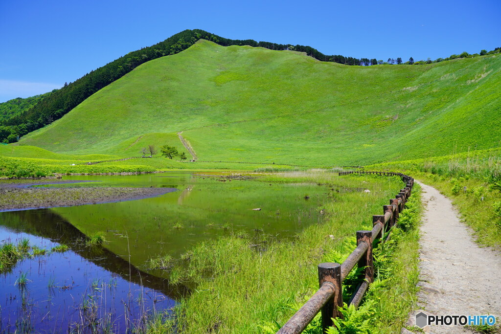 曽爾高原 お亀池