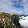 唐松岳登山13　白馬三山