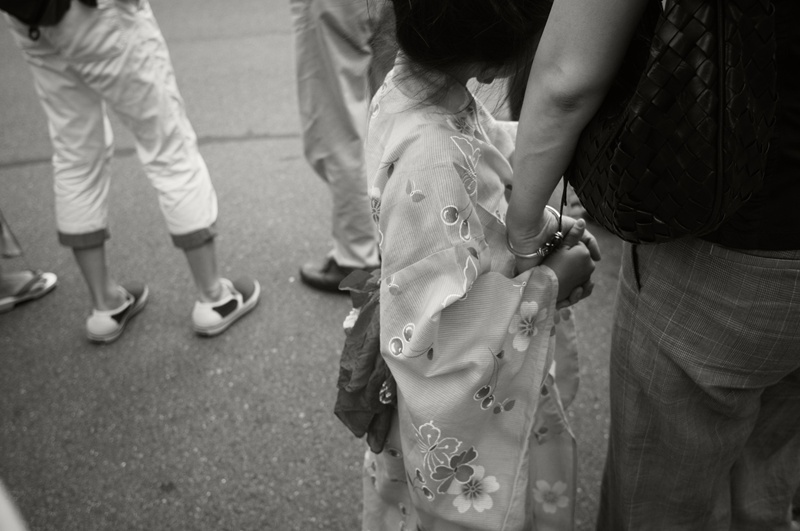 祇園祭『お嬢、信号待ち。』