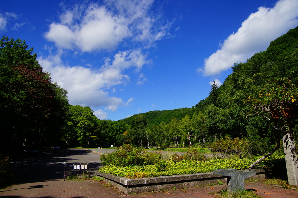 まだまだ夏空