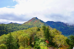 紅葉の黒岳山頂
