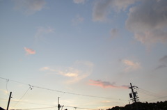 夕方の空