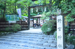 せっかくなので野宮神社に寄りました