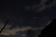 田舎の星空