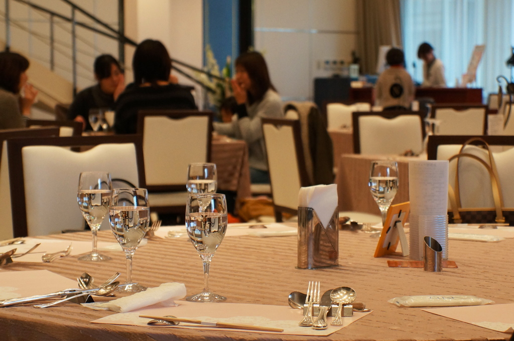 結婚式場のランチ