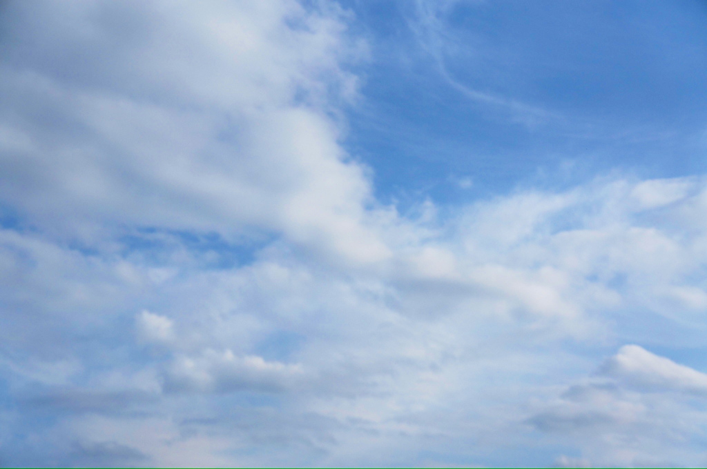 正月の空