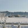 初雪の朝