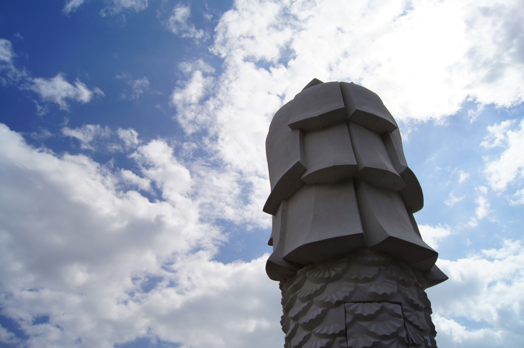 ライオンの背中