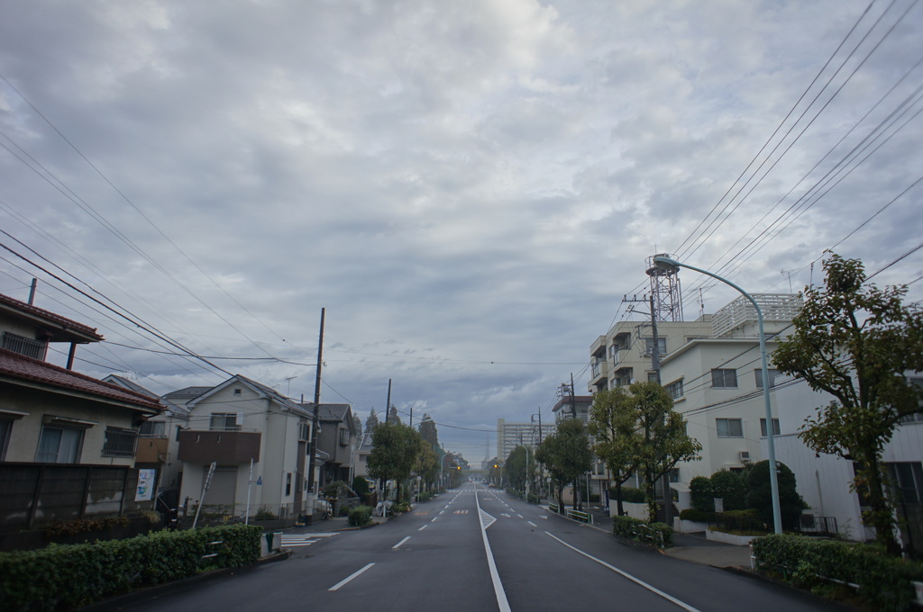 まっすぐな道