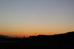 ある日の夕方