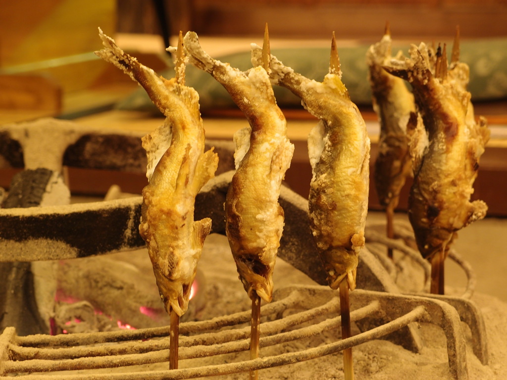 鮎の塩焼き
