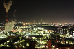 工場夜景