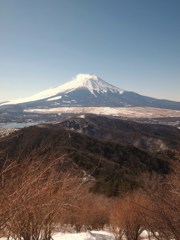 富士へ続く道