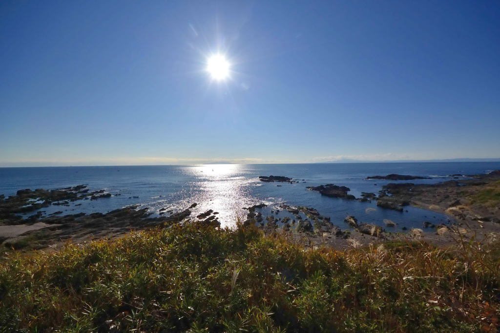 城ケ島からワイドな眺望