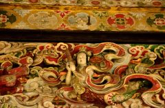 光明寺大殿（欄間の天女）