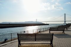 三井アウトレットパークマリンピア（垂水）から明石海峡大橋