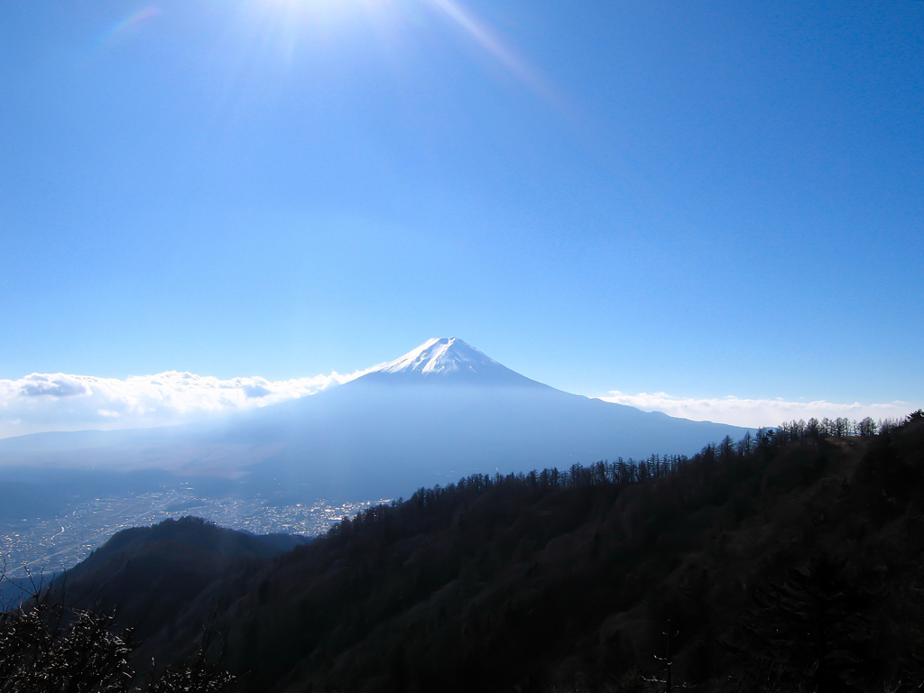 富士山／三つ峠より