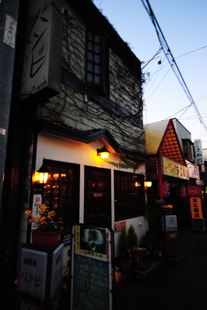 地元の夕暮れ