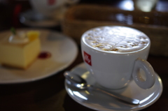 喫茶店にて