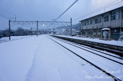 雪の駅