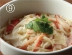 湯葉の京風あんかけうどん