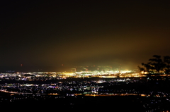 遥照山よりの夜景