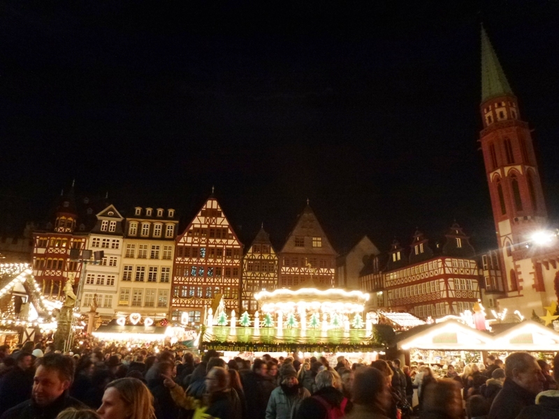 Weihnachtsmarkt in Frankfurt (Germany)　