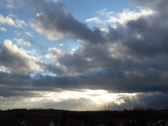 クリスマスに、天使がたくさん飛んでました。（From: Germany）