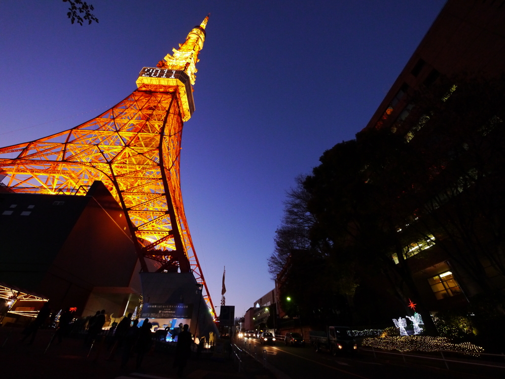 東京タワーライトアップ