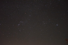 山中湖畔からの星空