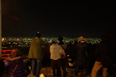 初夜景