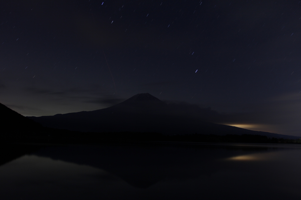 初！田貫湖からの富士山