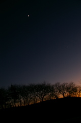 夕方