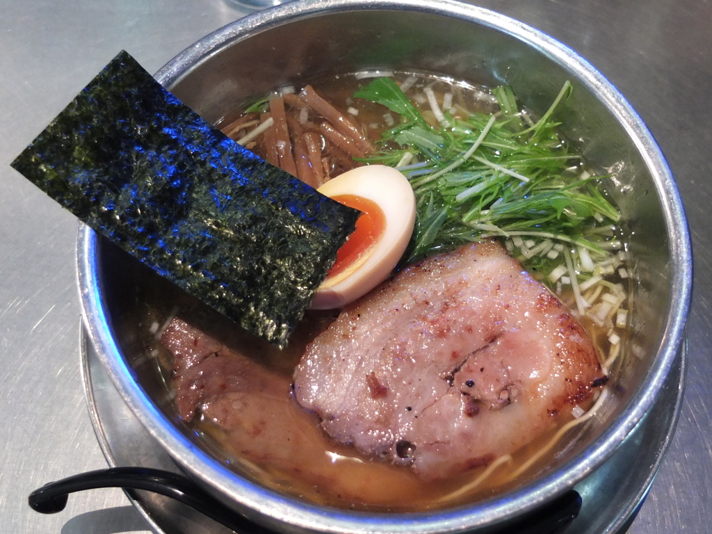 ZUND-BAR　 炙りチャーシューらーめん･塩