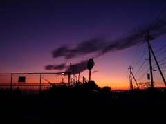 夕暮れ