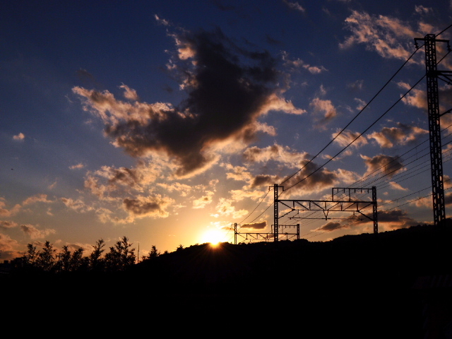 夕陽