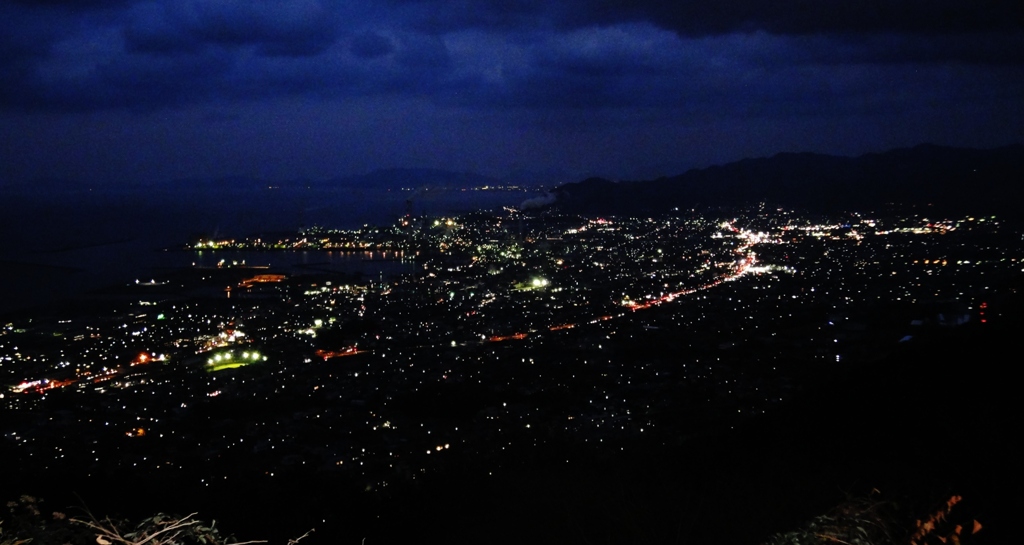 四国中央市の夜景