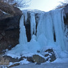 氷結、仙酔狭の滝