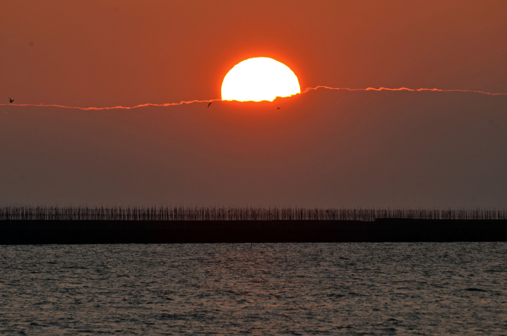 有明海夕景　＃1