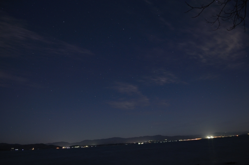 浜名湖星空
