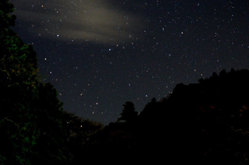 奥多摩の星空