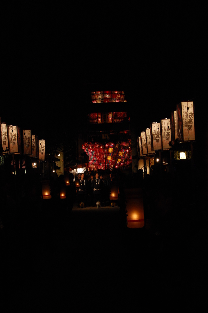 夜高
