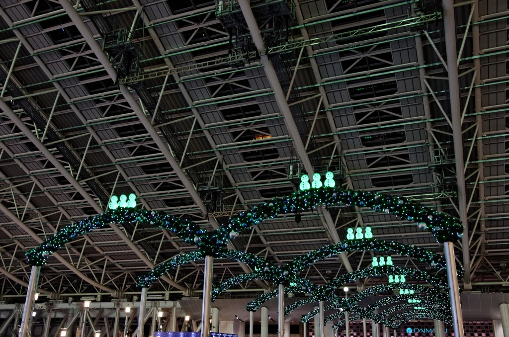 大阪駅のクリスマス