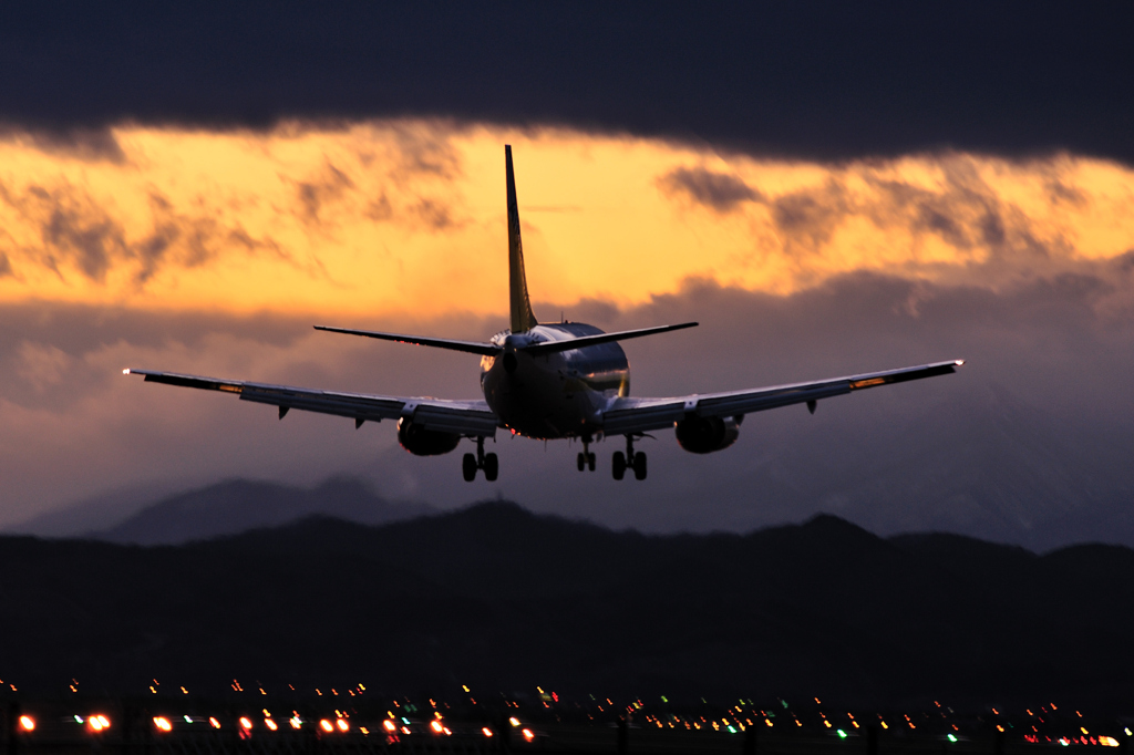 ある夕景
