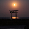 夜の海