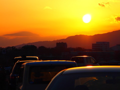 一日の終わり…