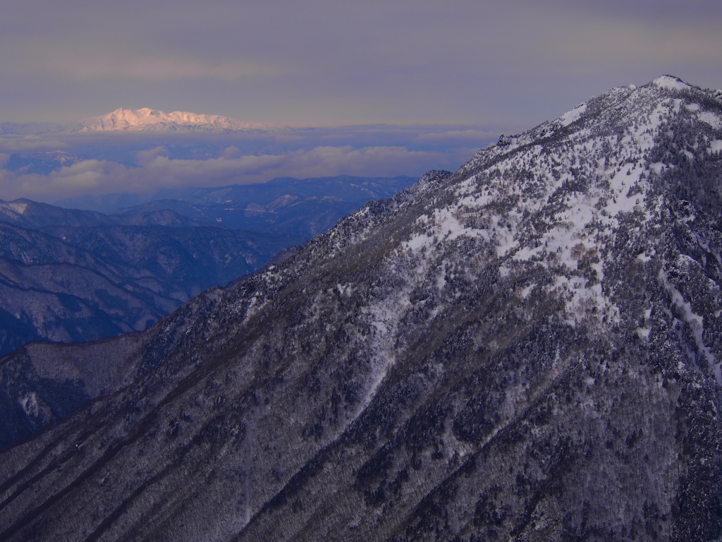 新穂高ロープウェイ頂上より